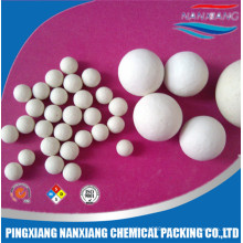 3/4 inch ceramic balls as catalyst support material